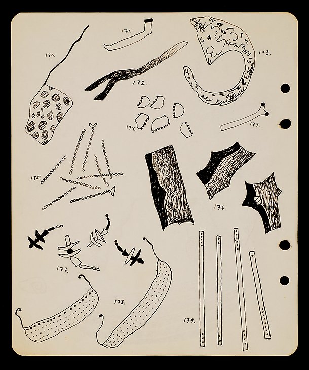 ur Formboken  1940-tal  tusch på papper  167 x 200 mm