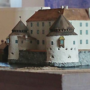 Modell av Örebro slott